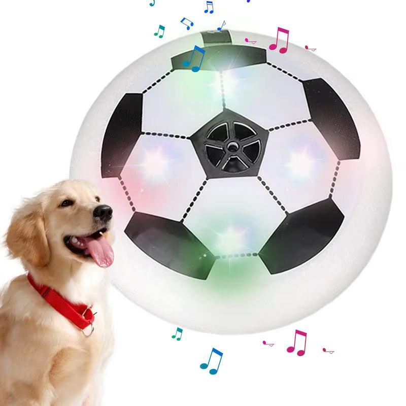 Kids Toys Hover Soccer Ball Active Gliding Disc Hoverball Remote Control Floating Soccer Ball with LED Lights Dog Training Toys